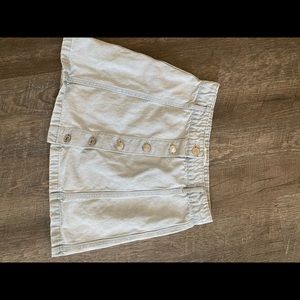 Jean skirt